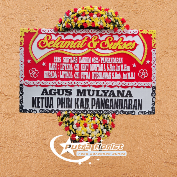 Karangan Bunga Selamat & Sukses SS014