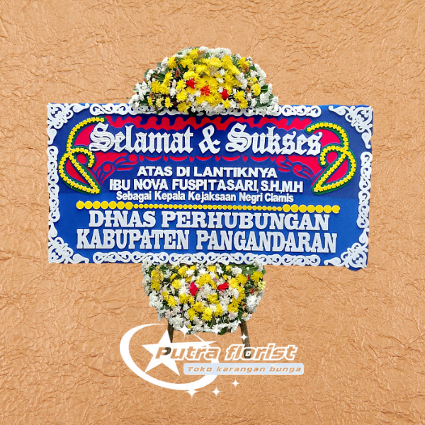 Karangan Bunga Selamat & Sukses SS018