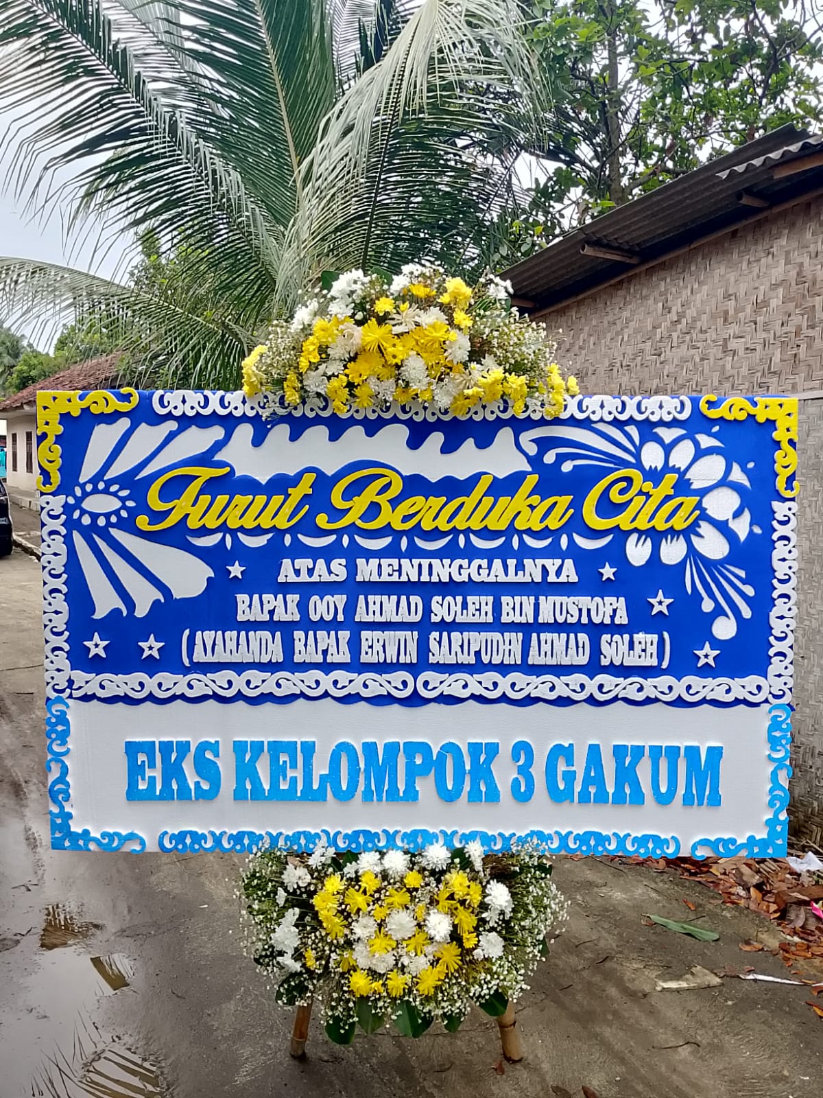 papan ucapan Pangandaran